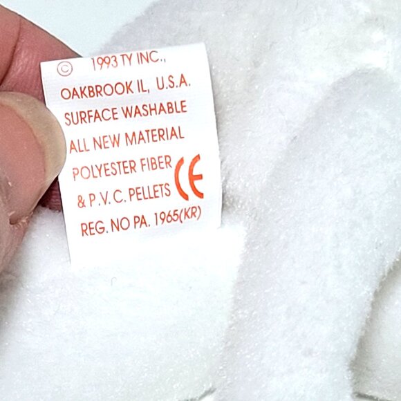 Ty Beanie Baby Cats Lot of 3 NWT Flip 1993 Zip 1993 Velvet 1995 RETIRED - Picture 5 of 7